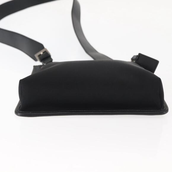 GUCCI Shoulder Bag Canvas Leather Black - Picture 9 of 12